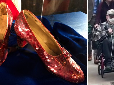 Man pleads guilty to stealing Judy Garland's red slippers from Wizard of Oz